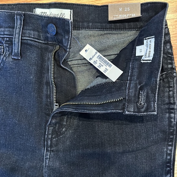 Madewell NWT 10” High Riser Skinny Skinny - Picture 2 of 3